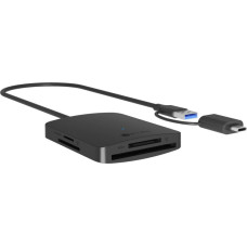 Raidsonic Parveidotājs Raidsonic  4-in-1 Card Reader with USB 3.2 Gen 1 Type-A + Type-C | IB-CR302-CU3