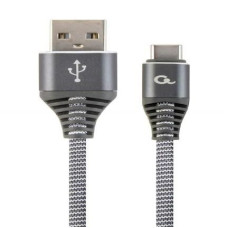 Gembird Kabelis Gembird  CABLE USB-C 1M SPACEGREY/WHITE/CC-USB2B-AMCM-1M-WB2