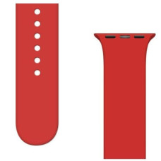 Ilike Siksniņa iLike  Strap APS Silicone Watch Band Ultra / 8/7/6/5/4/3/2 / SE (45/44 / 42mm) Strap Watchband Red