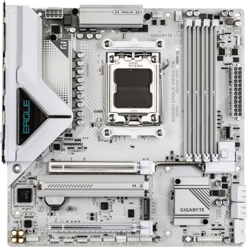 Gigabyte Pamatplate Intel procesorsiem Gigabyte  B850M EAGLE WF6E ICE |