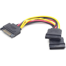 Gembird Parveidotājs Gembird  CABLE POWER SPLITTER SATA/0.15M CC-SATAM2F-01