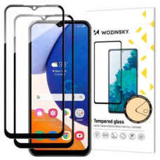Wozinsky Aizsargstikls Wozinsky - Wozinsky 2x Full Glue Tempered Glass Samsung Galaxy A14 5G / A14 9H Full Screen Tempered Glass with Black Frame