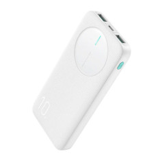 Joyroom Ārējais akumulators Joyroom  Power Bank 2.4A LED 10000mAh White