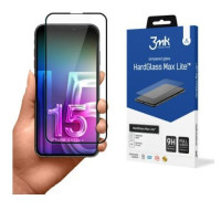 3MK Aizsargstikls 3MK Apple iPhone 15 Pro HardGlass Max Lite Black
