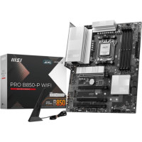 MSI Pamatplate AMD procesorsiem MSI  Mainboard||AMD B850|SAM5|ATX|Memory DDR5|Memory slots 4|4xPCI-Express 16x|3xM.2|1xHDMI|1xAudio-In|1xAudio-Out|4xUSB 2.0|2xUSB 3.2|2xUSB-C|1xOptical S/PDIF|1xRJ45|PROB850-PWIFI