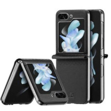 Dux Ducis Aizmugurējais vāciņš Dux Ducis - Galaxy Z Flip5 5G Flip Leather Case Wallet Black