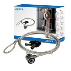 Logilink Austiņas ar mikrofonu Logilink  Notebook Security Lock 1.5 m