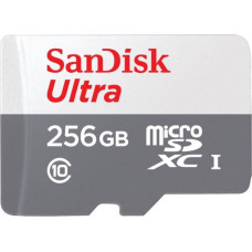 Sandisk By Western Digital Cita datorprece SANDISK BY WESTERN DIGITAL  MEMORY MICRO SDXC 256GB UHS-I/SDSQUNR-256G-GN3MN SANDISK