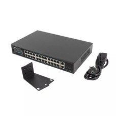 Lanberg Nevadāms centrmezgls Lanberg  LANBERG switch PoE+ 24x 1GB 2x SFP 250W