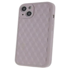 Ilike Aizmugurējais vāciņš iLike Apple 3D Cube case for iPhone 14 Pro 6,1 Coffee
