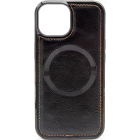 Evelatus Aizmugurējais vāciņš Evelatus Apple iPhone 14 Multifunctional Wallet wristband leather case Black