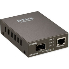 D-Link Nevadāms centrmezgls D-link  1000BaseT to SFP Standalone Media Converter DMC-G01LC Gigabit SFP port, 10/100/1000 Mbps port