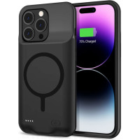 Tech-Protect Ārējais akumulators Tech-Protect  Tech-Protect PowerCase for iPhone 15 Pro with MagSafe and 7000mAh Powerbank - Black