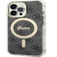 Guess Aizmugurējais vāciņš Guess Apple iPhone 13 Pro / 13 6.1 hardcase 4G MagSafe Black