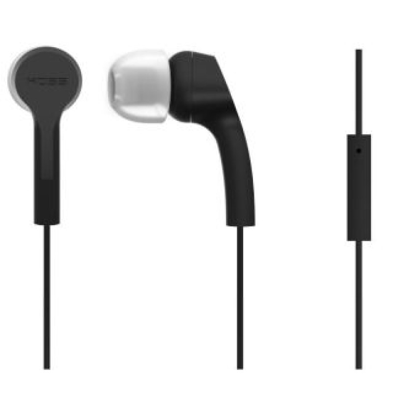 Koss Bezvadu austiņas Koss  Headphones KEB9iK Wired, In-ear, Microphone, 3.5 mm, Black