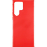 Evelatus Aizmugurējais vāciņš Evelatus Samsung Galaxy S22 Ultra Premium Soft Touch Silicone Case Chinese red