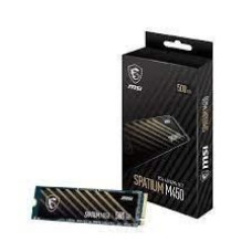 MSI Cietais disks SSD MSI  SSD||SPATIUM M450|500GB|M.2|PCIe Gen4|NVMe|3D NAND|Write speed 2300 MBytes/sec|Read speed 3600 MBytes/sec|2.15mm|TBW 300 TB|MTBF 1500000 hours|S78-440K380-P83