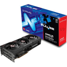 Sapphire Grafiskās karte / Video kartes Sapphire  Graphics Card||AMD Radeon RX 9070 XT|16 GB|GDDR6|256 bit|PCIE 5.0 16x|Triple slot Fansink|2xHDMI|2xDisplayPort|11348-03-20G