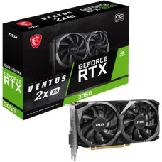 MSI Grafiskās karte / Video kartes MSI  Graphics Card||NVIDIA GeForce RTX 3050|8 GB|GDDR6|128 bit|PCIE 4.0 8x|Dual Slot Fansink|1xDVI-D|1xHDMI|1xDisplayPort|RTX3050VEN2XXS8GOC