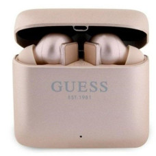 Guess Bezvadu austiņas Guess  Printed Logo Bluetooth TWS Pink