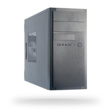 Chieftec Datoru korpusi Chieftec  Case||MiniTower|MicroATX|Colour Black|HT-01B-OP