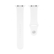 Connect Siksniņa Connect  Watch 38/40/41mm Silicone Loop Watch Strap (132mm M/L) White