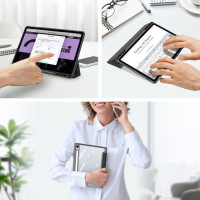 Dux Ducis Maciņš grāmata Dux Ducis  DUX DUCIS case TOBY with pencil storage for SAMSUNG Tab S9/S9 FE black