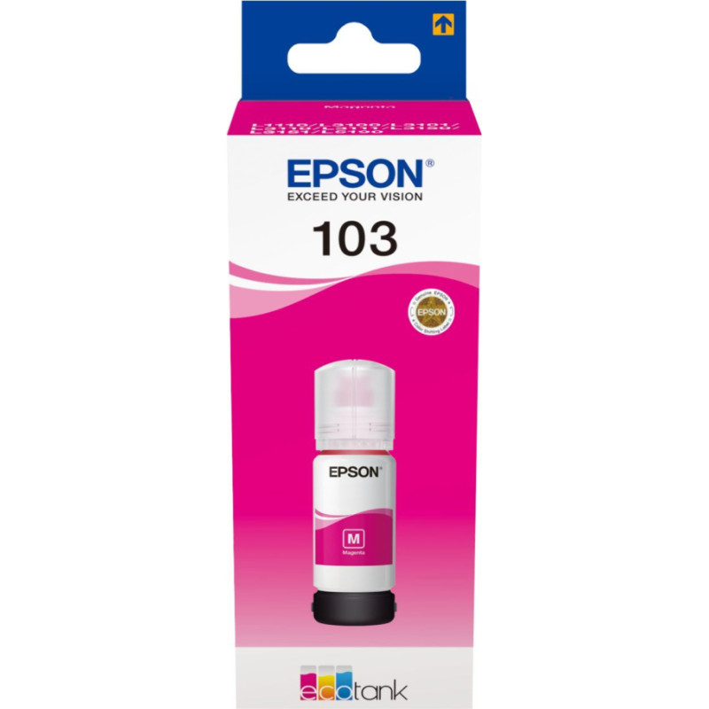 Epson Aksesuāri un izejmateriāli EPSON  103 ECOTANK Ink Bottle, Magenta