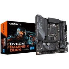 Gigabyte Pamatplate Intel procesorsiem Gigabyte  Mainboard||Intel B760 Express|LGA1700|Micro-ATX|Memory DDR4|Memory slots 4|1xPCI-Express 3.0 16x|1xPCI-Express 4.0 16x|2xM.2|1xHDMI|1xDisplayPort|5xUSB 2.0|3xUSB 3.2|3xAudio port|B760MGAMINGXDDR4