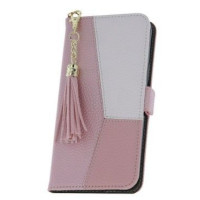 Ilike Atveramie maciņi iLike Samsung Galaxy A54 5G Charms etui Pink White