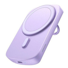 Joyroom Bezvadu lādētājs Joyroom Universal powerbank 6000mAh Joyroom JR-W030 20W MagSafe with ring and stand Purple