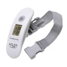 Adler Ķermeņa svari Adler  | Travel Luggage Scale | AD 8189 | Maximum weight (capacity) 40 kg | Accuracy 100 g | White