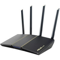 Asus Rūteris Asus  Wireless AX3000 Dual Band WiFi 6 RT-AX57 802.11ax, 2402+574 Mbit/s, 10/100/1000 Mbit/s, Ethernet LAN (RJ-45) ports 4, Antenna type External