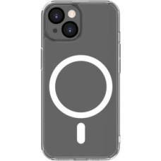 Connect Aizmugurējais vāciņš Connect Apple iPhone 14 Clear Case With Magnetic and Camera Protection Transparent