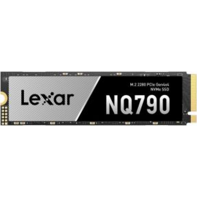Lexar Cietais disks SSD Lexar  SSD||NQ790|2TB|Heatsink M.2|PCIe Gen4|NVMe|Write speed 6000 MBytes/sec|Read speed 7000 MBytes/sec|TBW 1200 TB|MTBF 150000 hours|LNQ790X002T-RNNNG