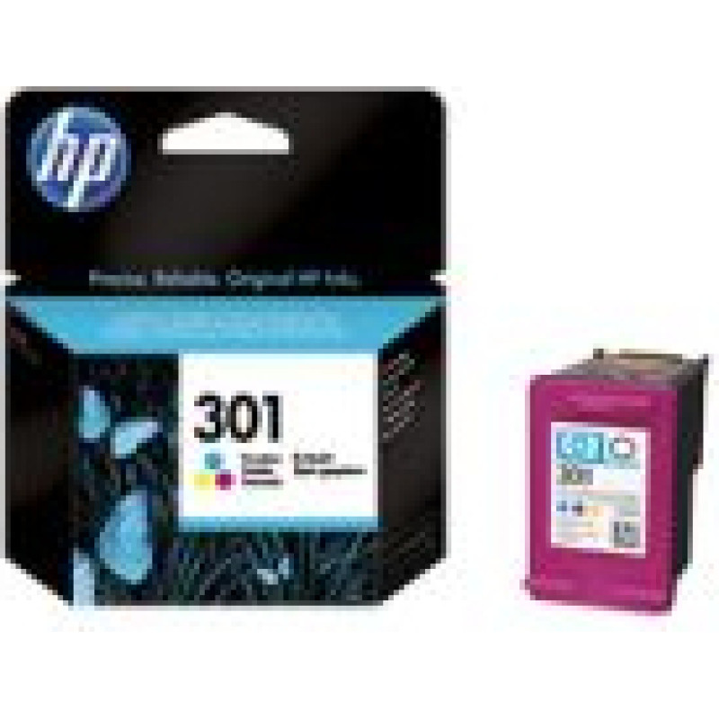 HP Aksesuāri un izejmateriāli HP  HP 301 ink color DeskJet 1050 2050