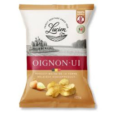 Lucien Classic kartupeļu čipsi ar sīpolu garšu 125g