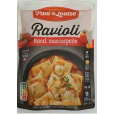 PAUL & LOUISE Ravioli ar liellopu un maskarponi 300g