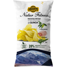 PAPAS ARGENTE Natur Fitness kartpeļu čipsi ar Himalaju sāli un kvinoju 150g