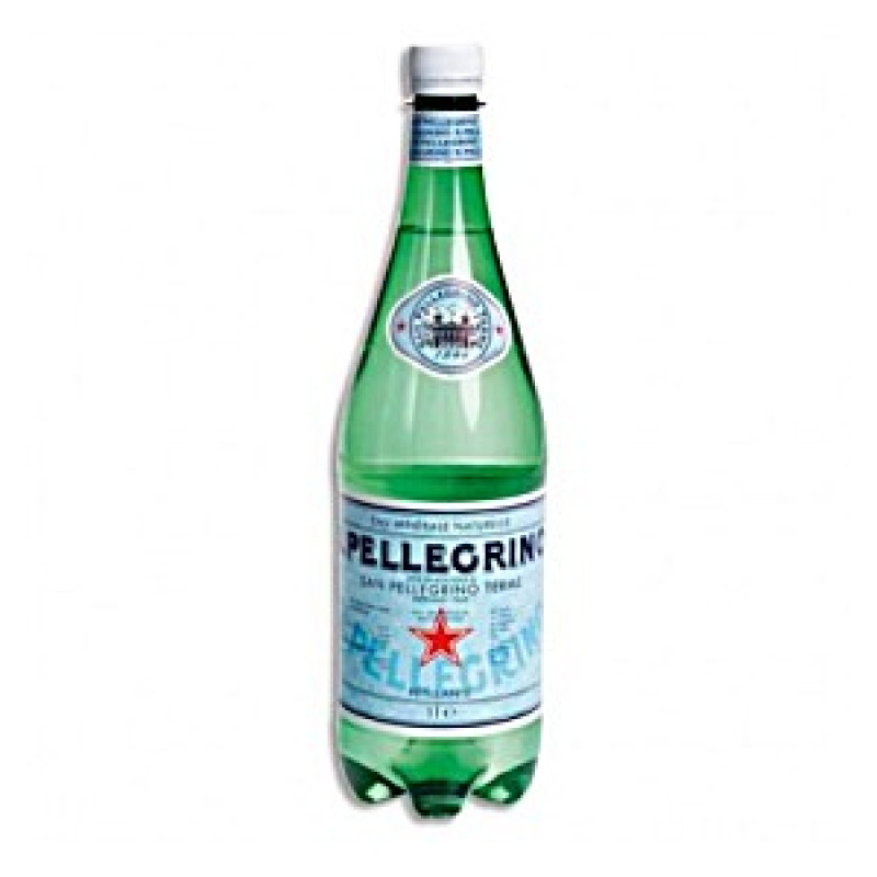 S.PELLEGRINO gāzēts dabīgais minerālūdens  1 L (PET)