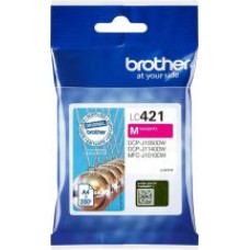 Brother Aksesuāri un izejmateriāli Brother  LC421M Ink Cartridge Magenta |