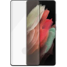Panzerglass Aizmugurējais vāciņš PanzerGlass  Samsung, Galaxy S21 Ultra Series, Antibacterial glass, Black, Antifingerprint screen protector, Case Friendly, Compatible with the in-screen fingerprint reader