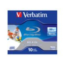 Verbatim Optiskās matrica Verbatim  VERBATIM 43736 BluRay BD-R DL 10pc