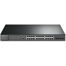 Tp-Link Nevadāms centrmezgls TP-Link  Switch||TL-SG3428MP|Rack|4xSFP|1xConsole|1|384 Watts|TL-SG3428MP