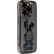 Ilike Aizmugurējais vāciņš iLike Apple iPhone 13 Pro Silicone Case Print Desire Rabbit Black