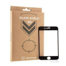 Tactical Aizsargstikls Tactical Apple iPhone 7/8/SE2020/SE2022 Glass 2.5D Full Glue Black