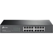 Tp-Link Serveru  - Citi piederumi TP-Link  Switch TL-SG1016DE Web Managed, Rackmountable, 1 Gbps (RJ-45) ports quantity 16