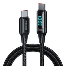 Mcdodo Kabelis Mcdodo  Cable Mcdodo CA-1100 USB-C to USB-C, 100W, 1.2m (black)
