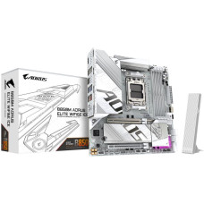Gigabyte Pamatplate AMD procesorsiem Gigabyte  Mainboard||SAM5|Micro-ATX|Memory DDR5|Memory slots 4|1xPCI-Express 3.0 16x|1xPCI-Express 5.0 16x|2xM.2|1xHDMI|1xDisplayPort|4xUSB 2.0|7xUSB 3.2|2xUSB-C|1xOptical S/PDIF|1xRJ45|2xAudio port|B850MAELTWF6EICE