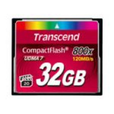 Transcend Atmiņas kartes Transcend  Premium CompactFlash 32GB 800x